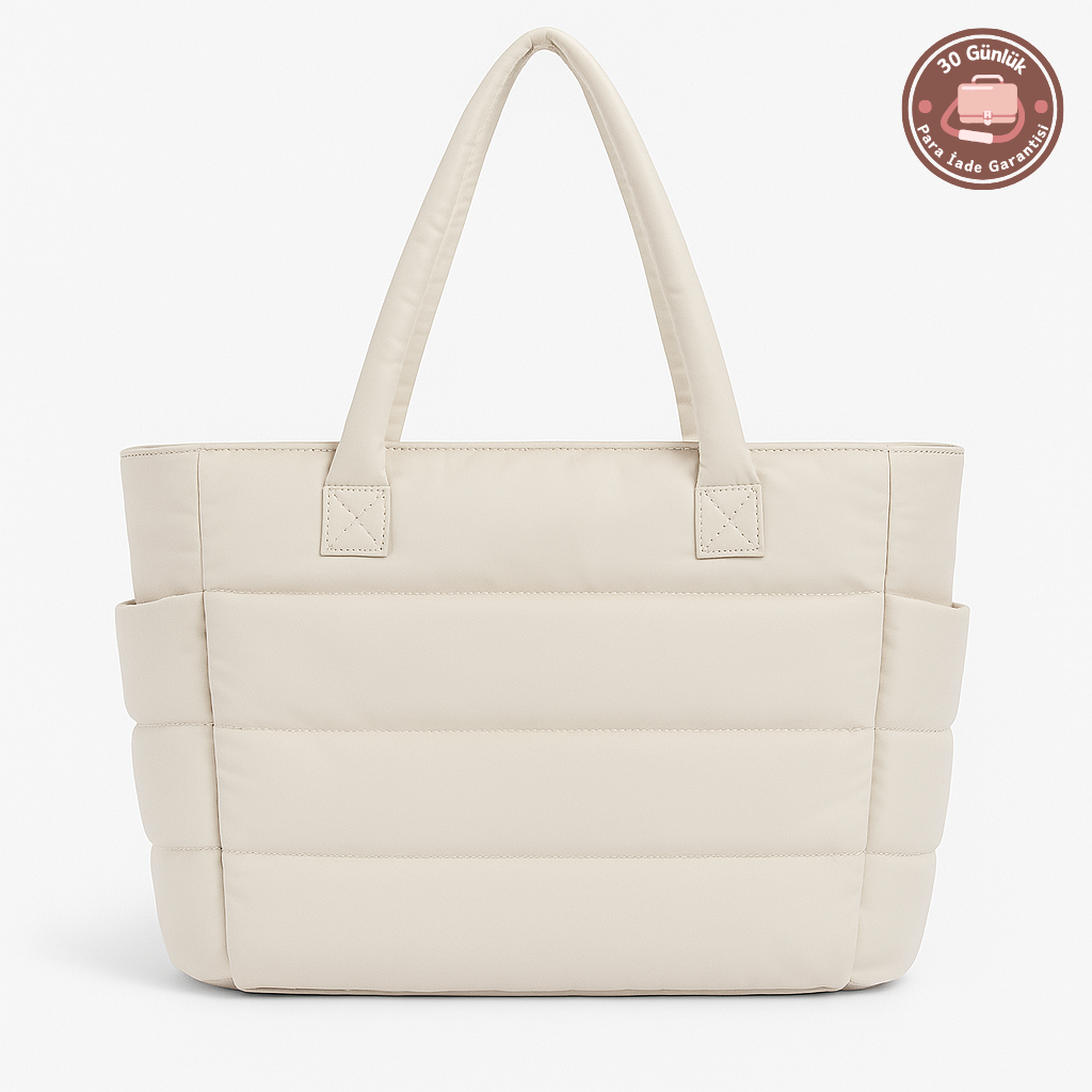 Puffer Tote Çanta