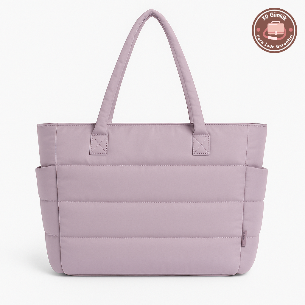 Puffer Tote Çanta