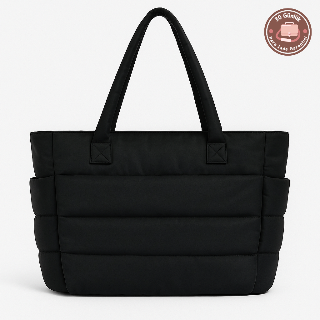 Puffer Tote Çanta