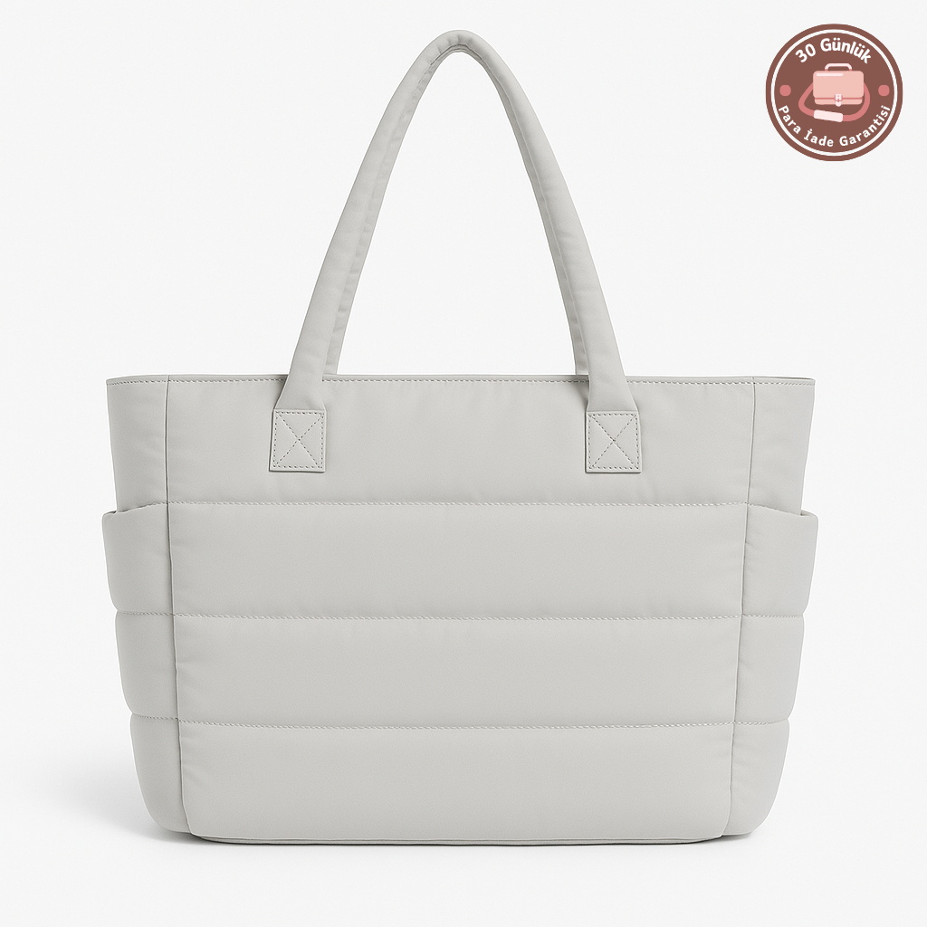 Puffer Tote Çanta