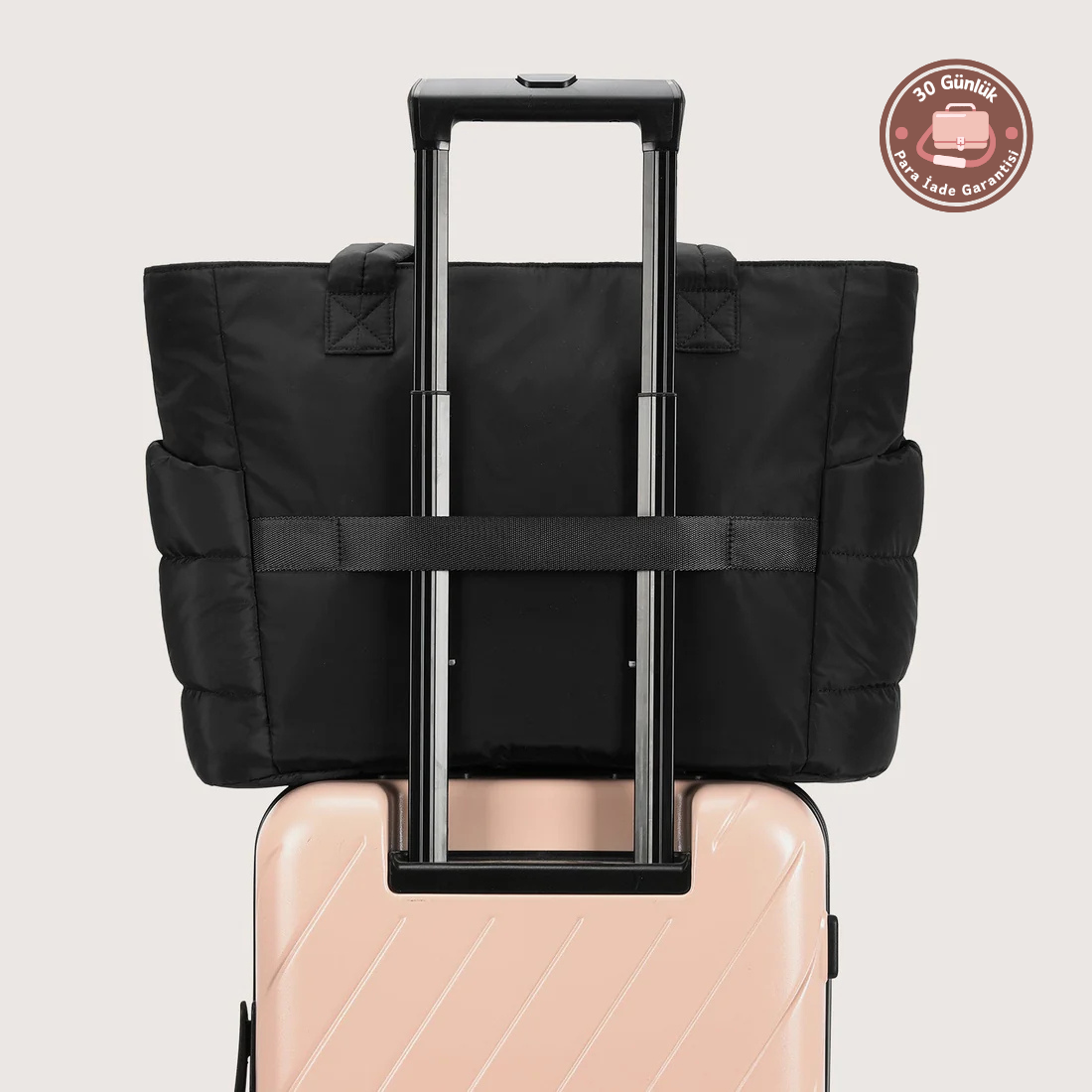 Puffer Tote Çanta