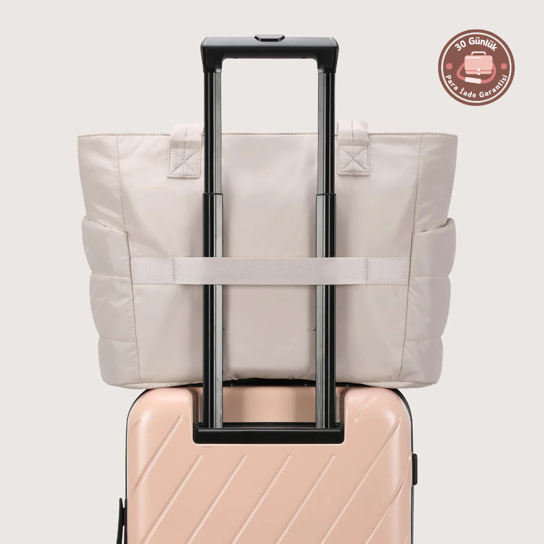 Puffer Tote Çanta
