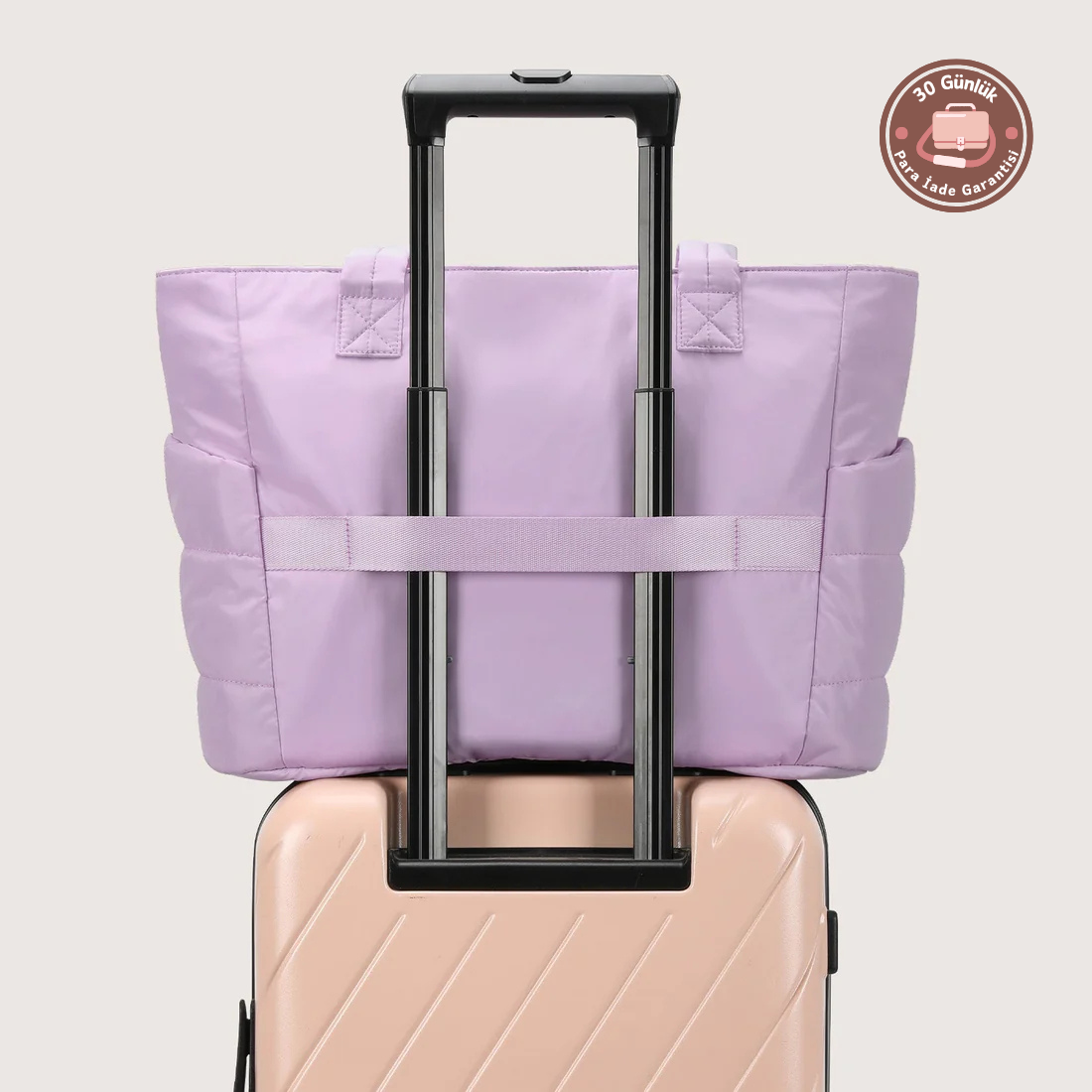 Puffer Tote Çanta
