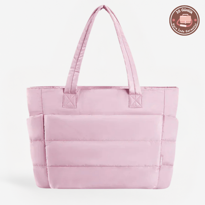 Puffer Tote Çanta
