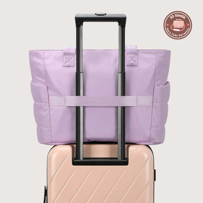 Puffer Tote Çanta